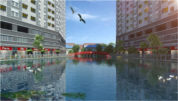 ho thien nga tai can ho Jamona Apartment 600x341 - Dự án khu căn hộ Jamona Apartment – Quận 7